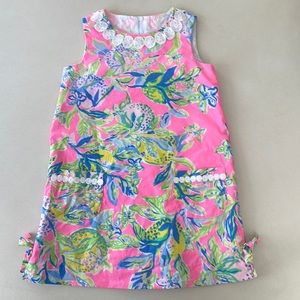 EUC Lilly Pulitzer girls shift dress, 5T